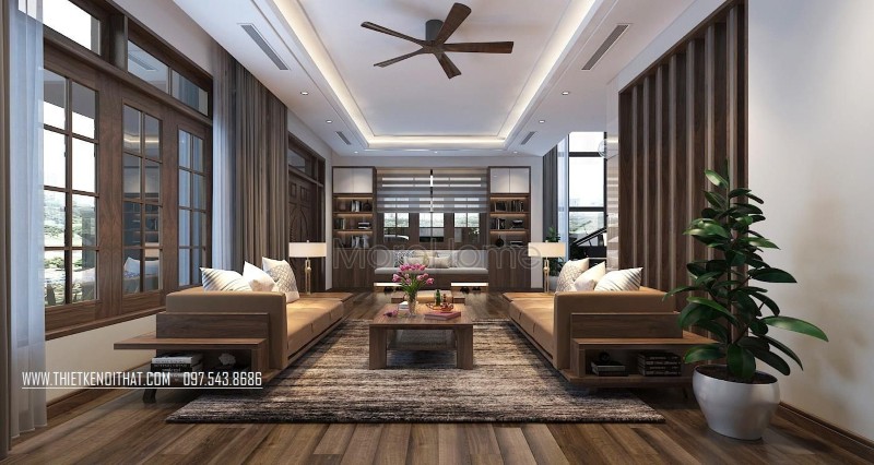 Nội thất gỗ óc chó cao cấp