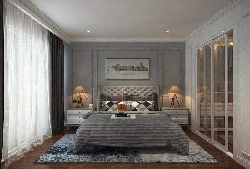 Thiết kế nội thất phòng ngủ cho căn hộ Pentstudio tây hồ Thiết kế nội thất phòng ngủ cho căn hộ Pentstudio tây hồ