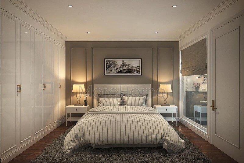 Thiết kế nội thất phòng ngủ cho căn hộ Pentstudio tây hồ Thiết kế nội thất phòng ngủ cho căn hộ Pentstudio tây hồ
