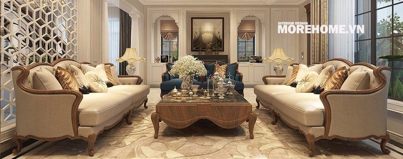 Thiết kế nội thất biệt thự Vinhomes RiverSide