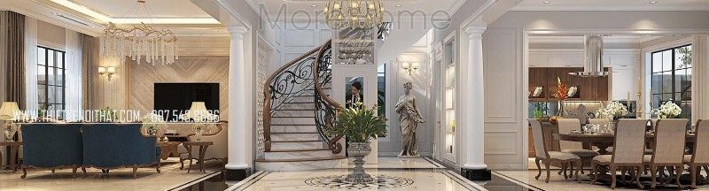 Thiết kế nội thất biệt thự Vinhomes RiverSide