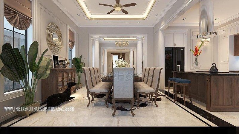 Thiết kế nội thất biệt thự Vinhomes RiverSide