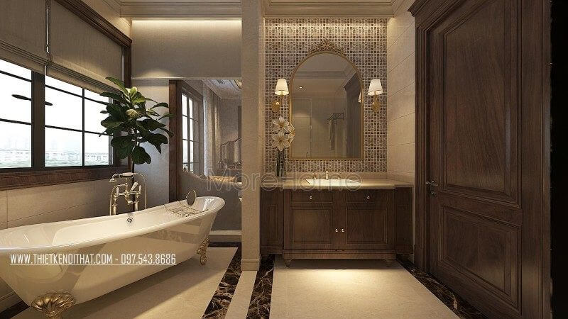 Thiết kế nội thất biệt thự Vinhomes RiverSide