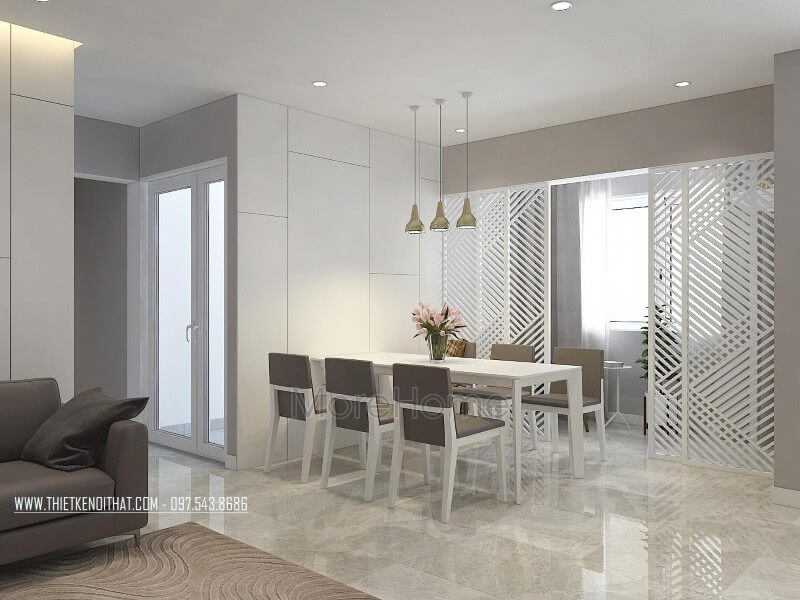 Thiết kế nội thất căn hộ chung cư tại Bắc Giang