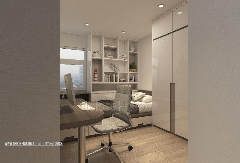 Thiết kế nội thất chung cư The Legend