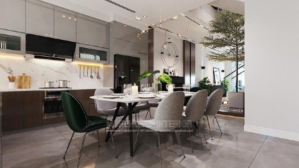 Thiết kế nội thất biệt thự Louis City Đại Mỗ