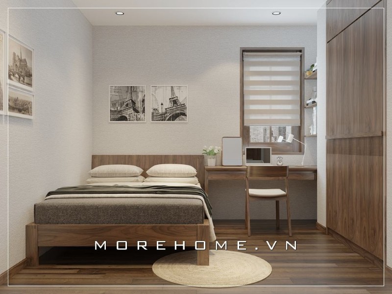 Thiết kế nội thất gỗ óc chó