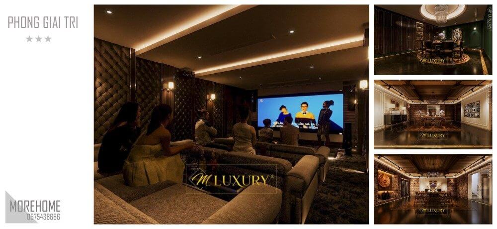 Thiết kế phòng giải trí