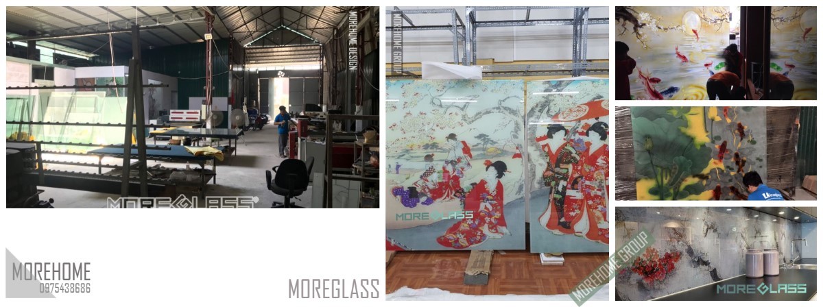 Xưởng thi công kính nội thất
