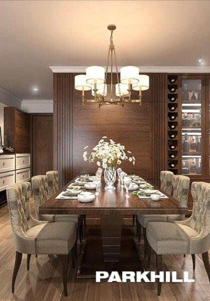  Thiết kế căn hộ chung cư PARK HILL cao cấp, sang trọng
