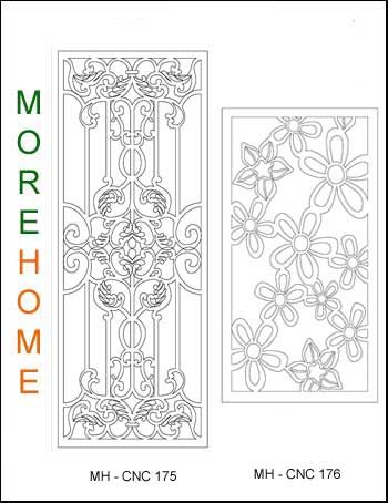 Mẫu vách ngăn cnc 030