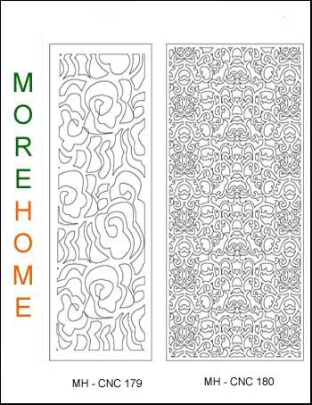 Mẫu vách ngăn cnc 032