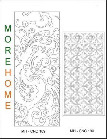 Mẫu vách ngăn cnc 037