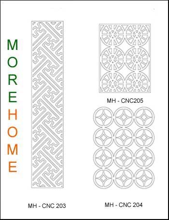 Mẫu vách ngăn cnc 043