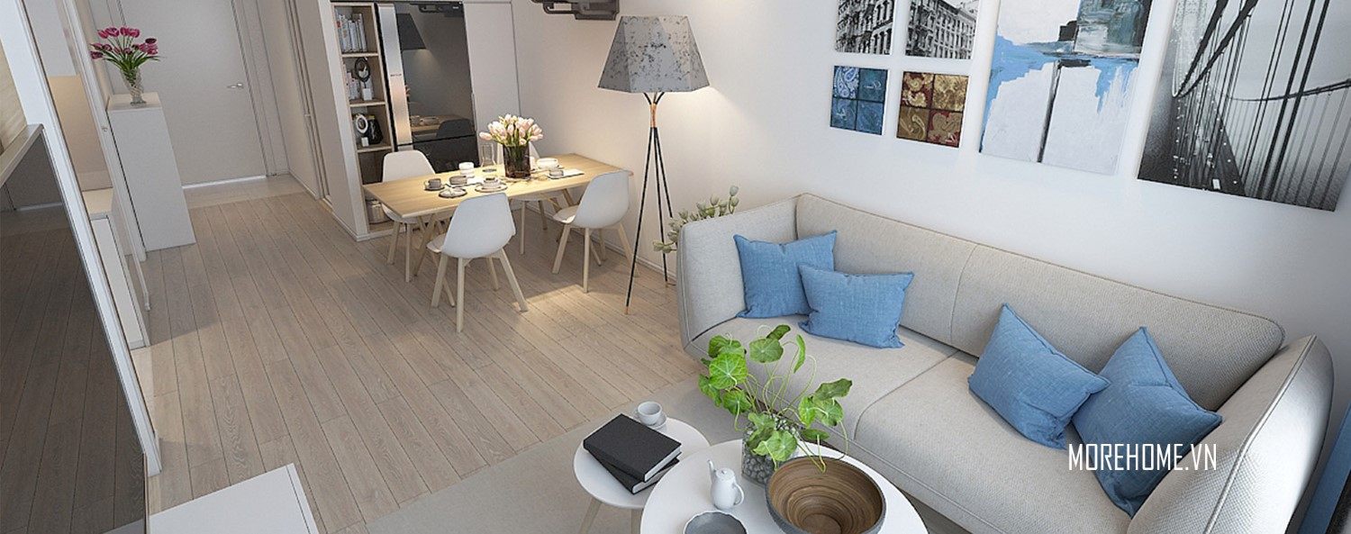 Thiết kế nội thất căn hộ chung cư Green Star hiện đại - Anh Sao
