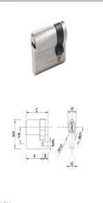 Khóa Xi lanh đơn KXLD-705.06.703