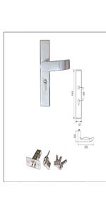 Khóa tay cầm tấm - 703.02.146