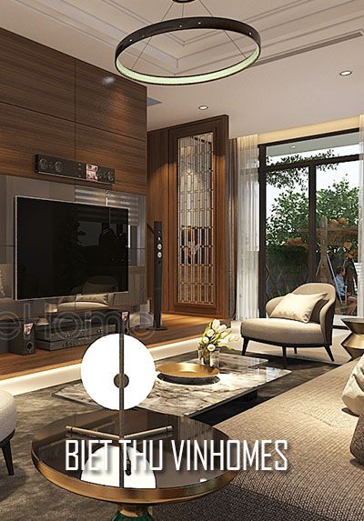 Thiết kế biệt thự Vinhomes Thăng Long - Anh Trung kiến trúc hiện đại