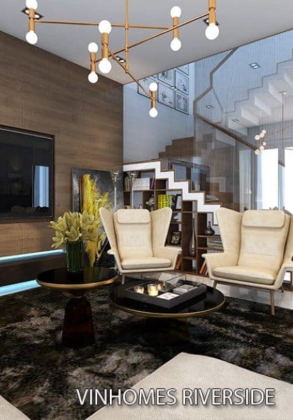  Thiết kế nội thất biệt thự song lập hiện đại tại Vinhomes Riverside - chị Bình đậm phong cách Italia