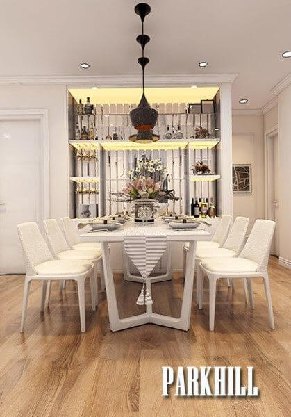 Mẫu thiết kế nội thất chung cư hiện đại tại Park Hill Premium đẹp sang trọng
