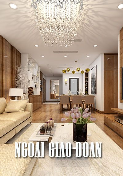 Thiết kế nội thất chung cư Ngoại Giao Đoàn - Anh Duật đẹp