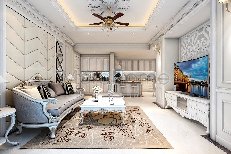 Thiết kế nội thất căn hộ chung cư cao cấp Hoàng Anh Gia Lai River View - Anh Hùng
