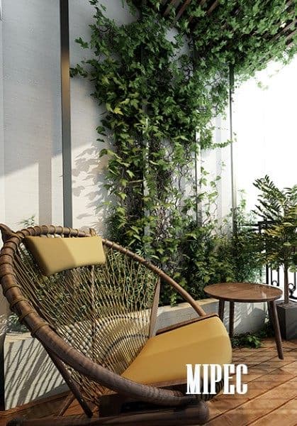 Thiết kế chung cư đậm phong cách hiện đại tại Mipec Long Biên