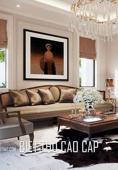 Thiết kế nội thất biệt thự gỗ óc chó cao cấp tại Vinhomes Gardenia