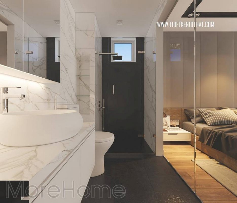 Thiết kế nội thất chung cư season avenue 3 phòng ngủ tại Mỗ Lao Hà Đông