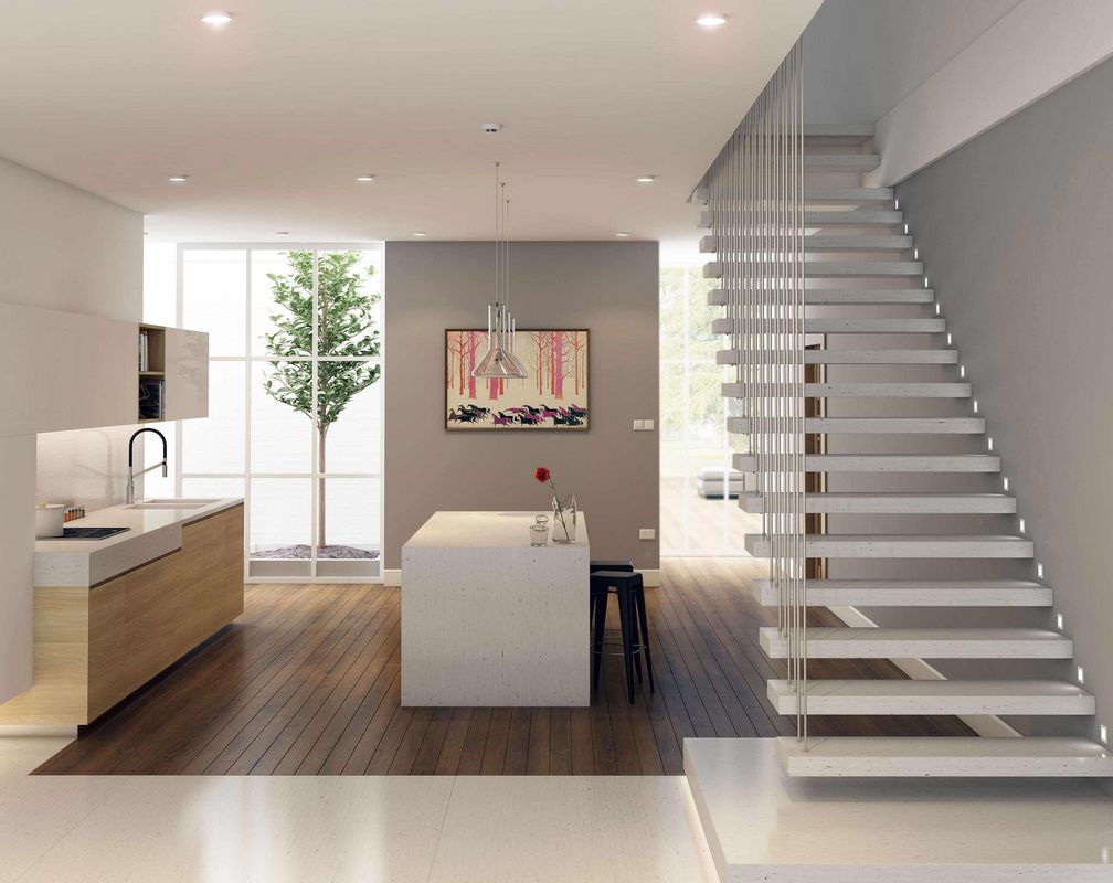 Đá nhân tạo VicoStone vân gỗ xám