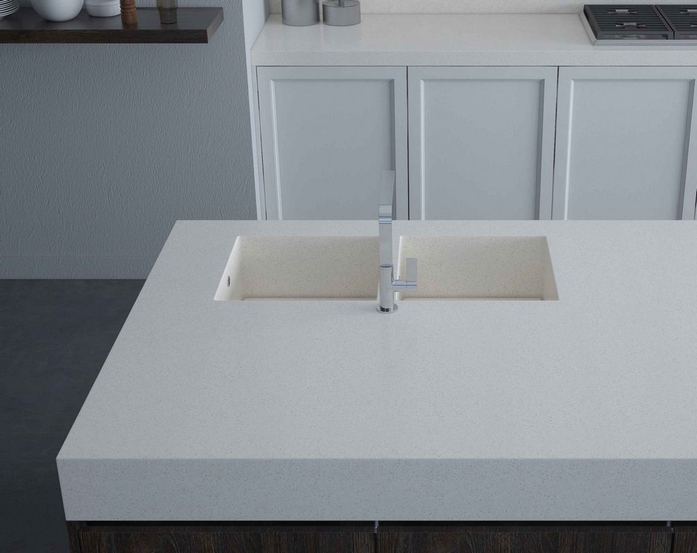 Đá nhân tạo VicoStone galaxy trắng