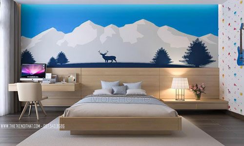 Các mẫu giường ngủ đẹp cho biệt thự Vinhomes Riverside The Harmony