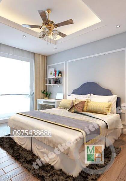  Thiết kế nội thất căn hộ chung cư N04 Trung Hòa Nhân Chính - Nhà Chị Trang