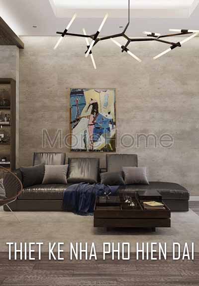 Thiết kế nội thất nhà phố phong cách hiện đại độc đáo, đẳng cấp - Gia chủ: Anh Liêm.