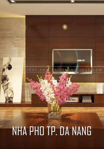 Thiết kế nội thất nhà phố hiện đại đẹp tại Ngô Thì Nhậm Tp Đà Nẵng