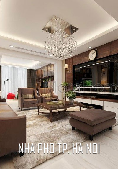 Thiết kế nội thất nhà phố phong cách đương đại đẹp tại phố Lò Đúc, Hà Nội