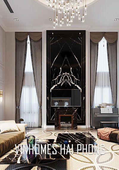 Phong cách Luxury đẳng cấp tại biệt thự Vinhomes Imperia Hải Phòng