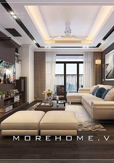 Ngắm nhìn những mẫu bố trí phòng khách chung cư đa dạng