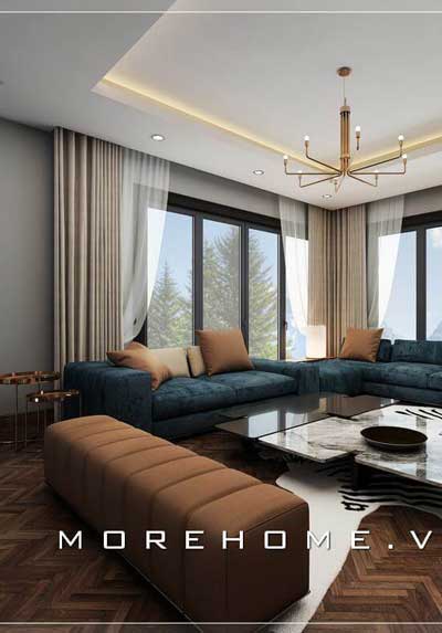 Xu hướng thiết kế sofa phòng khách đa dạng