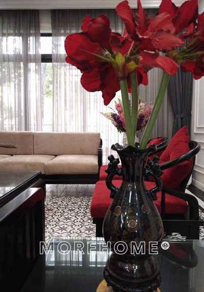  Thi công nội thất biệt thự Á Đông sang trọng tại StarLake Tây Hồ Tây Hà Nội