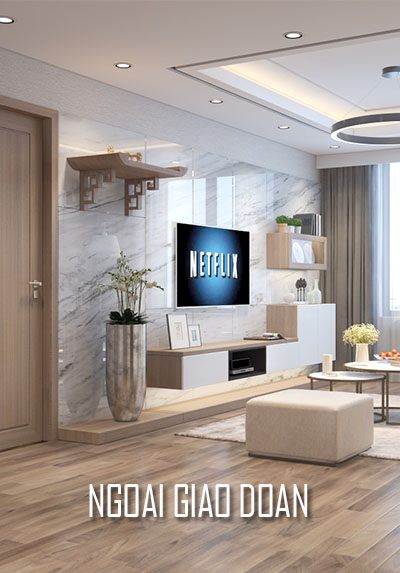 Thiết kế căn hộ chung cư Ngoại Giao Đoàn - Anh Sơn hiện đại, đẹp