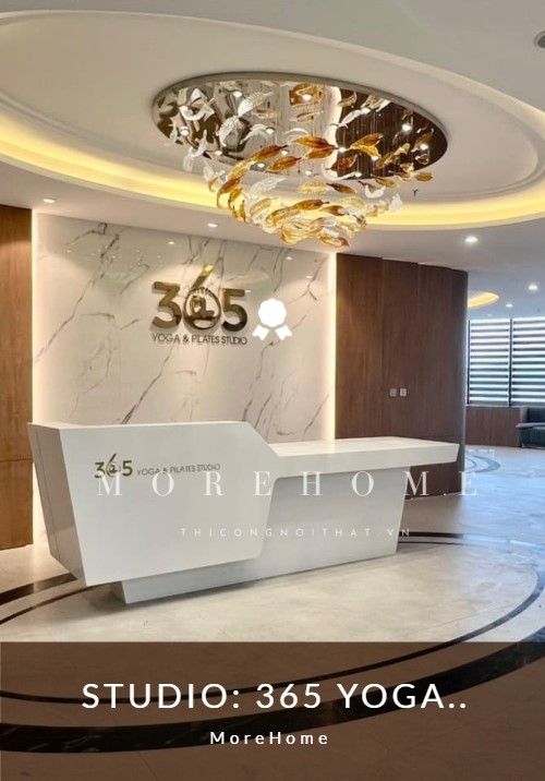  Thiết kế thi công trung tâm Yoga lớn nhất miền Trung 365 Yoga & Pilates tại Vinh Nghệ An
