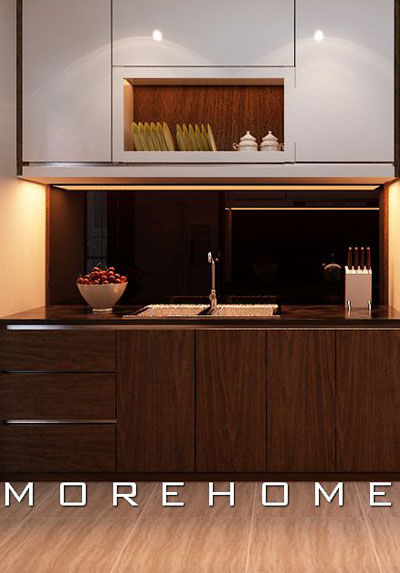 Mẫu thiết kế phòng bếp đẹp, ấn tượng được người nội trợ yêu thích