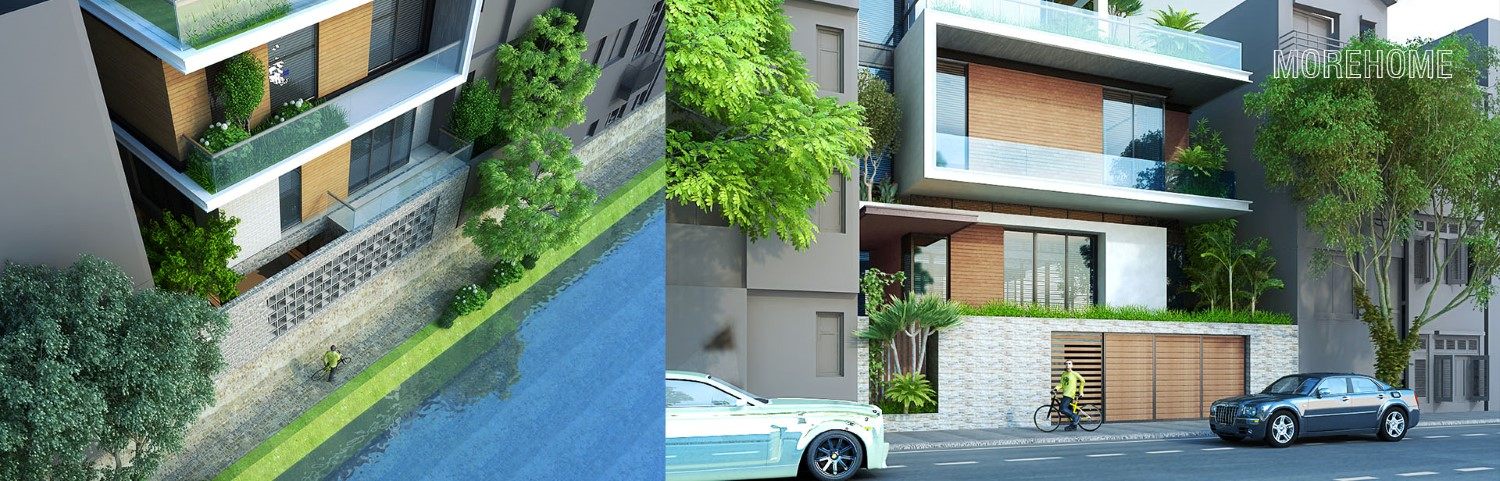 Thiết kế kiến trúc biệt thự cao cấp hiện đại tại TP Cao Bằng