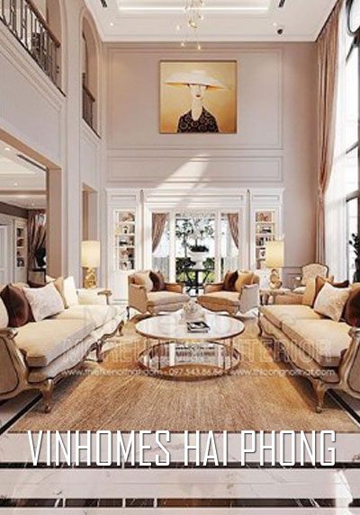  Thiết kế nội thất biệt thự tân cổ điển tại Vinhomes Imperia Hải Phòng.