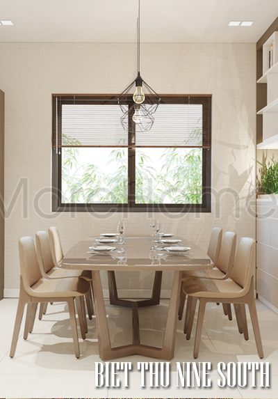 Thiết kế biệt thự Nine South Nam Sài Gòn đẹp, tiện nghi