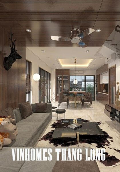 Thiết kế nội thất biệt thự Vinhomes Thăng Long - Anh Hai