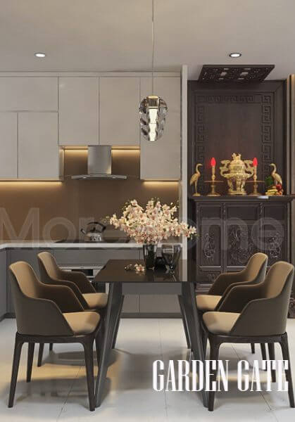 Thiết kế nội thất căn hộ hiện đại tại Garden Gate - Quận Phú Nhuận sang trọng