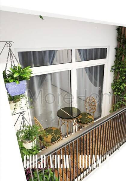  Thiết kế căn hộ Gold View - Quận 4 phong cách tân cổ điển sang trong