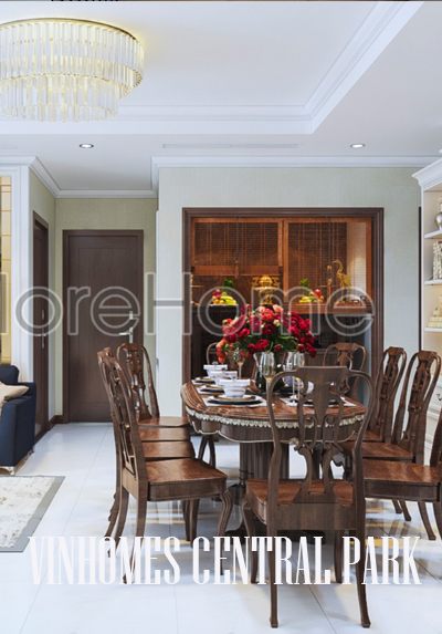 Thiết kế nội thất căn hộ chung cư Vinhomes Tân Cảng - Mr.Tich